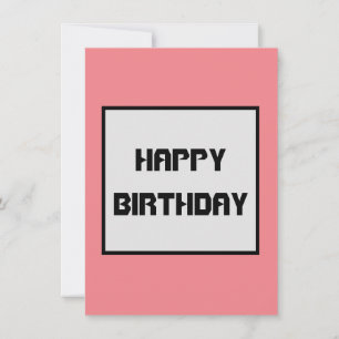 Eenvoudig minimaal voeg je logo-tekstnaam toe kaart