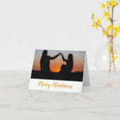 Eenvoudig minimaal voeg je logo-tekstnaam toe kaart (Gele Bloem)