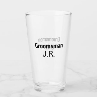 EENVOUDIG MINIMAAL voeg je naam toe aangepaste gro Glas