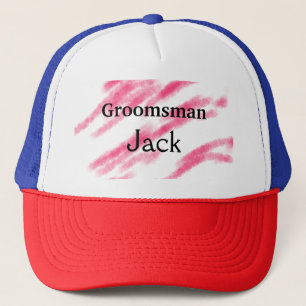EENVOUDIG MINIMAAL voeg je naam toe aangepaste gro Trucker Pet