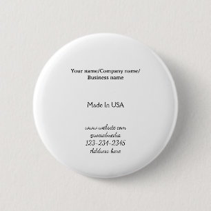 eenvoudig minimaal voeg uw logo/ontwerp hier toe b ronde button 5,7 cm