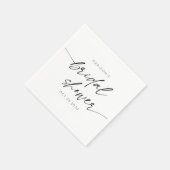 Eenvoudig Minimaal Vrijgezellenfeest Script | Zwar Servet (Hoek)