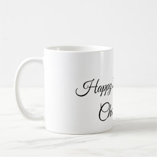 EENVOUDIG MINIMAL.CUTIE ADD NAME BABY happy birthd Koffiemok