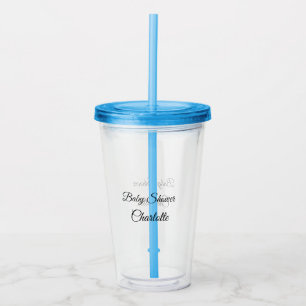 EENVOUDIG MINIMAL.CUTIE VOEGT HET baby shower VAN Acryl Drinkbeker