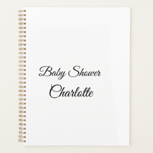 EENVOUDIG MINIMAL.CUTIE VOEGT HET baby shower VAN Planner