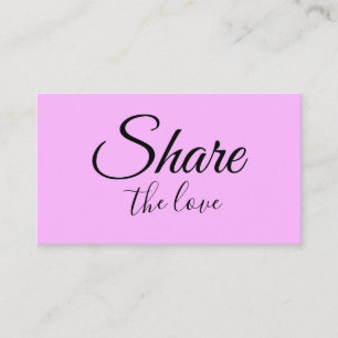 EENVOUDIG MINIMAL voeg het adres van de jouw naam  Aanbevelingskaartje