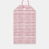 Eenvoudig Minimale Kerstmis Cadeaulabel (Achterkant)