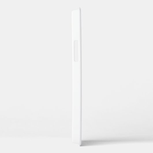 Eenvoudig minimale witte grijze monogram Case-Mate iPhone case (Achterkant / Rechts)