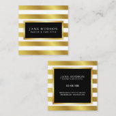 Eenvoudig, minimalistisch bewerkbaar Visitekaartje (Voorkant / Achterkant)