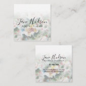 Eenvoudig, minimalistisch bewerkbaar Visitekaartje (Voorkant / Achterkant)