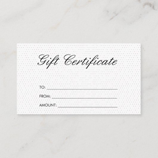 Eenvoudig minimalistisch | Boho Dot Pattern Kortingskaartje (Achterkant)