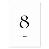 Eenvoudig minimalistisch huwelijk kaart (Voorkant)