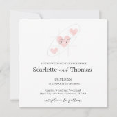 Eenvoudig minimalistisch kaart (Voorkant)