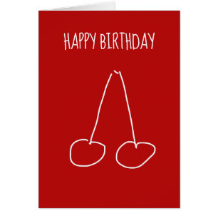 Eenvoudig minimalistisch kersen