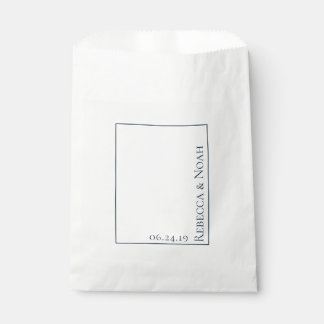 Eenvoudig minimalistisch legant ondergeciteerd tek bedankzakje