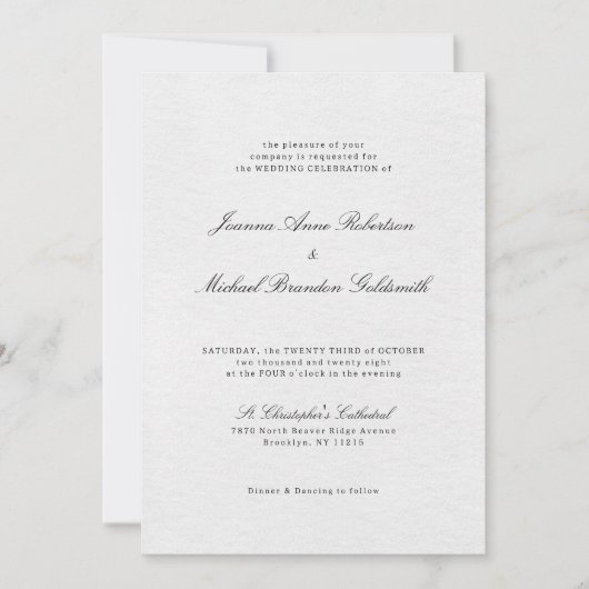 Eenvoudig minimalistisch modern Eucalyptus Olive W Kaart (Voorkant)