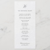 Eenvoudig minimalistisch modern Eucalyptus Olive W Programma (Achterkant)