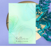 Eenvoudig minimalistisch modern monogram post-it® notes