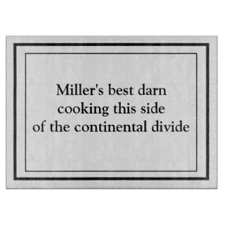 Eenvoudig minimalistisch ontwerp snijplank