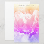 Eenvoudig Minimalistisch Professioneel Bloemdesign Briefpapier (Voorkant / Achterkant)