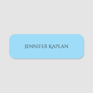 Eenvoudig Minimalistisch Professioneel Modern Naamplaatje