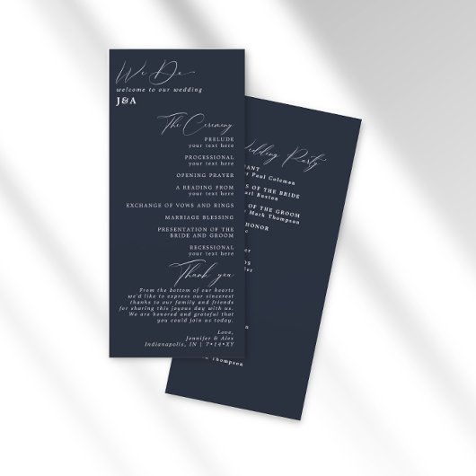 Eenvoudig minimalistisch programma voor donkere ma