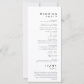 Eenvoudig minimalistisch witwasprogramma (Achterkant)