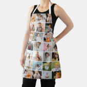 Eenvoudig modern 29-foto collage medium schort (Insitu)