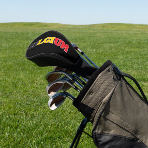 Eenvoudig Modern België Nationale Vlag Kleding Golfheadcover