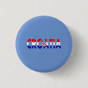 Eenvoudig Modern Bulgarije Nationale Vlag Kleding Ronde Button 3,2 Cm