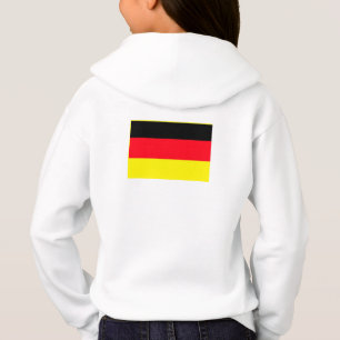Eenvoudig modern Duitsland vlag souvenir, achterka