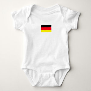 Eenvoudig modern Duitsland vlag souvenir cadeau Romper