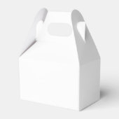 Eenvoudig Modern en Minimalistisch | Bruiloft dank Bedankdoosjes (Achterkant)