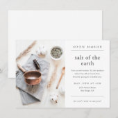 Eenvoudig modern Foto Business Open House (Voorkant / Achterkant)