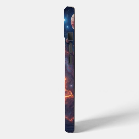 Eenvoudig Modern: Galaxy Space Rock Cool Case-Mate iPhone Case (Achterkant / Links)