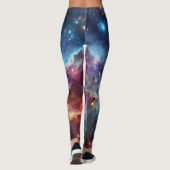 Eenvoudig Modern: Galaxy Space Rock Cool Leggings (Achterkant)