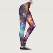Eenvoudig Modern: Galaxy Space Rock Cool Leggings (Rechts)