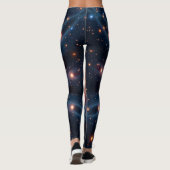 Eenvoudig Modern: Galaxy Space Rock Cool Leggings (Achterkant)