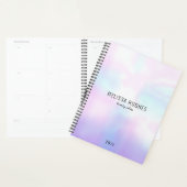 Eenvoudig modern, hyperiscent kalligrafie script planner (Display)