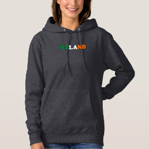 Eenvoudig Modern Ierland Nationale Vlag Kleding Hoodie