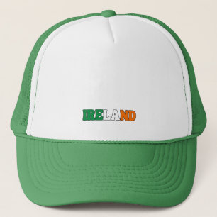 Eenvoudig Modern Ierland Nationale Vlag Kleding Trucker Pet
