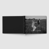 Eenvoudig Modern Klassiek Script Volledige foto br Gastenboek (Volledig)