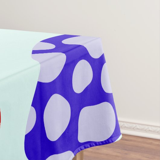 Eenvoudig Modern kleurrijk dino ei verjaardagsfees Tafelkleed (Voorbeeld)