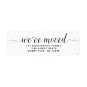 Eenvoudig modern Manuscript hebben wij het Nieuwe Etiket (Voorkant)