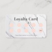 Eenvoudig Modern Marmer Make-up artiest Loyalty Ka (Voorkant)