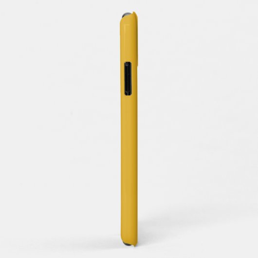 Eenvoudig, modern, minimaal ochre Case-Mate iPhone case (Achterkant/rechts)