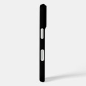 Eenvoudig modern Monogram Case-Mate iPhone Case (Achterkant / Rechts)