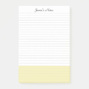 Eenvoudig Modern Pastel Colorblock Post-it® Notes