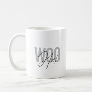 Eenvoudig, modern, stedelijk, trendy design Love W Koffiemok