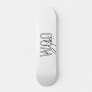 Eenvoudig, modern, stedelijk, trendy design Love W Skateboard